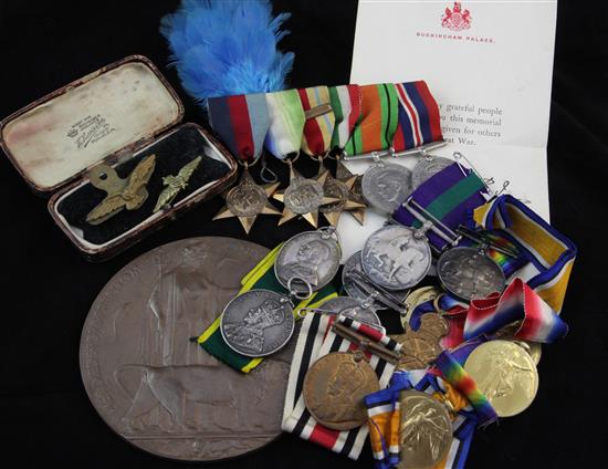 A group of assorted British War Medals